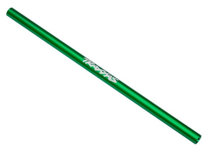 Traxxas 6765g Driveshaft Center 6061-T6 Aluminum (Green-Anodized) (189mm) - PowerHobby