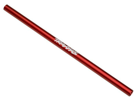 Traxxas 6765R Driveshaft Center 6061-T6 Aluminum (Red-Anodized) (189mm) - PowerHobby