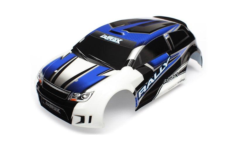 Traxxas 7514 Body LaTrax Rally Car Blue W/ Decal Sheet - PowerHobby