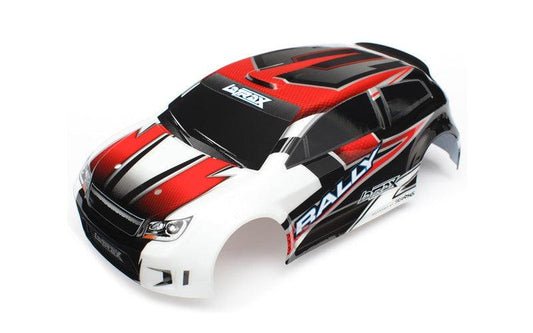 Traxxas 7515 Body LaTrax Rally Car Red W/ Decal Sheet - PowerHobby