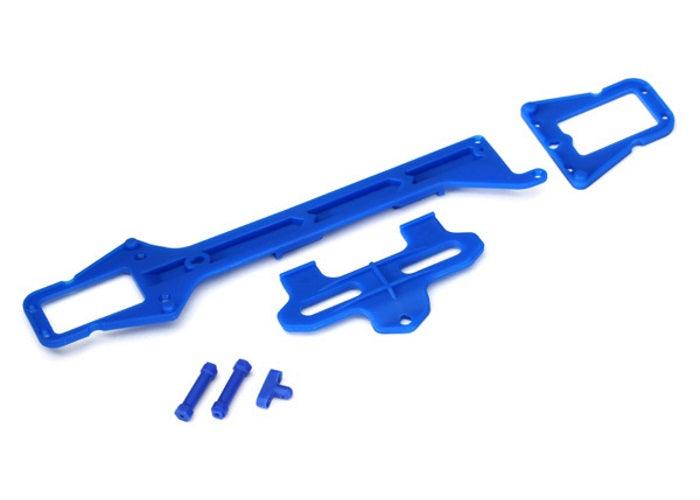 Traxxas 7623 Upper Chassis (Long) / Battery Hold Down - PowerHobby