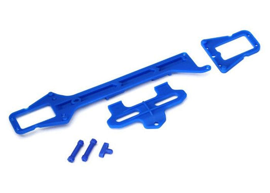 Traxxas 7623 Upper Chassis (Long) / Battery Hold Down - PowerHobby