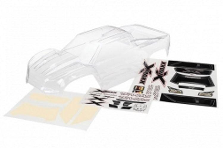 Traxxas 7711 Body X-Maxx (clear trimmed requires Painting) w Decal Sheet - PowerHobby