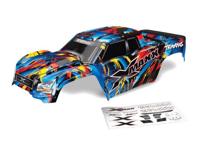 Traxxas 7711T Body X-Maxx Rock n' Roll (Painted Decals Applied) Assembled - PowerHobby