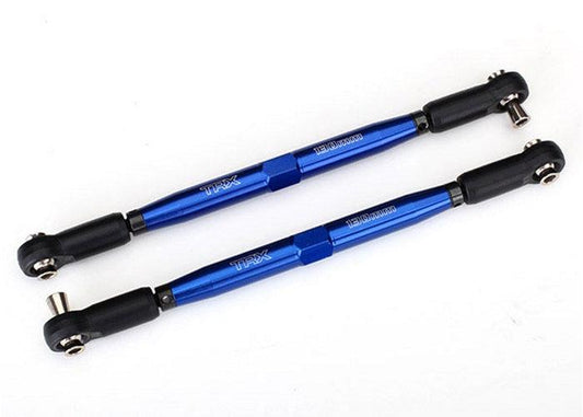 Traxxas 7748X Blue Aluminum Toe Link Set (2) X-Maxx - PowerHobby