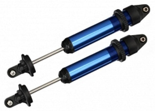 Traxxas TRA7761 Shocks GTX Blue-Anodized Aluminum Assembled (2) X-Maxx - PowerHobby