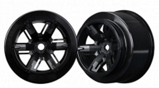 Traxxas TRA7771 Wheels Left and Right Black X-Maxx - PowerHobby