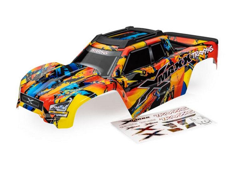 Traxxas 7811X Solar Flare Painted X-Maxx Body - PowerHobby