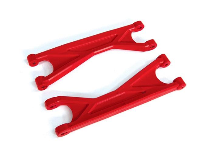 Traxxas Suspension Arms Red Upper (Left/Right Front/Rear) Heavy Duty X-Maxx - PowerHobby