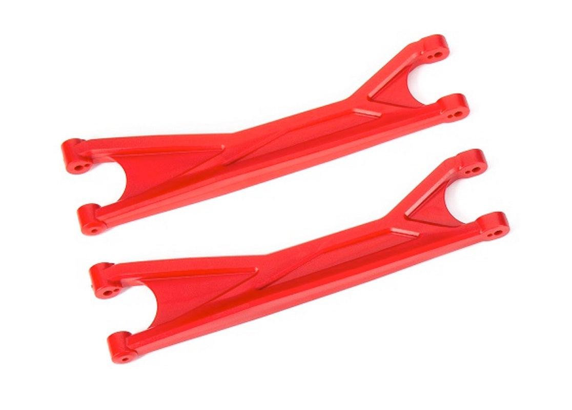 Traxxas 7892R Upper Suspension Arms RED Fits WideMaxx / Maxx - PowerHobby