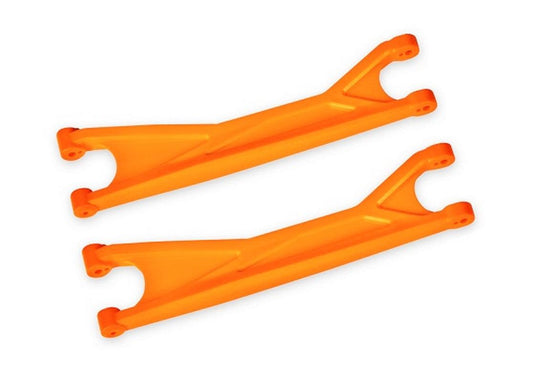 Traxxas 7892T Upper Suspension Arms Orange Fits WideMaxx / Maxx - PowerHobby