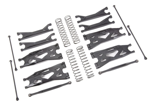 Traxxas 7895 WideMaxx Suspension Kit Wide Maxx Black - PowerHobby