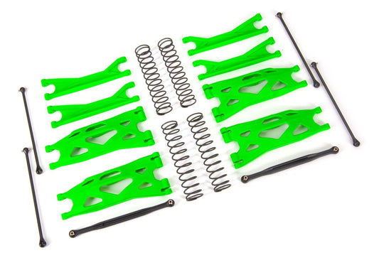 Traxxas 7895G WideMaxx Suspension Kit Wide Maxx GREEN - PowerHobby