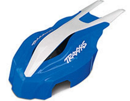 Traxxas 7912 Canopy Front Blue/White Aton - PowerHobby