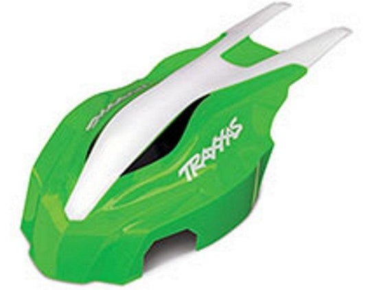 Traxxas 7914 Canopy Front Green/White Aton - PowerHobby