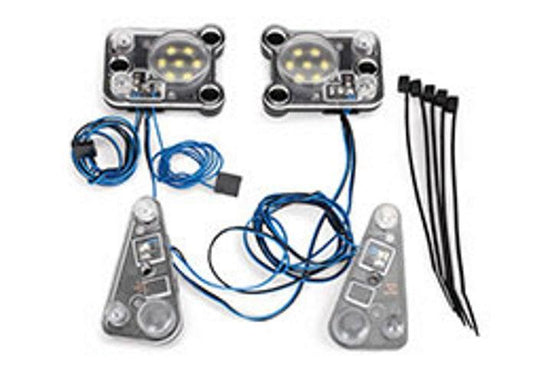 Traxxas 8027 LED Headlight/Tail Light Kit TRX-4 (Fits #8011, Requires #8028) - PowerHobby