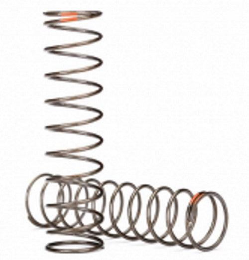 Traxxas Springs, Shock (Natural Finish) (GTS) (0.39 Rate Orange Stripe) TRX-4 - PowerHobby