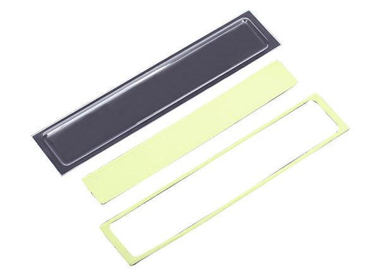 Traxxas 8077 Tailgate Panel Insert Clear /Adhesive Foam Tape (2) - PowerHobby