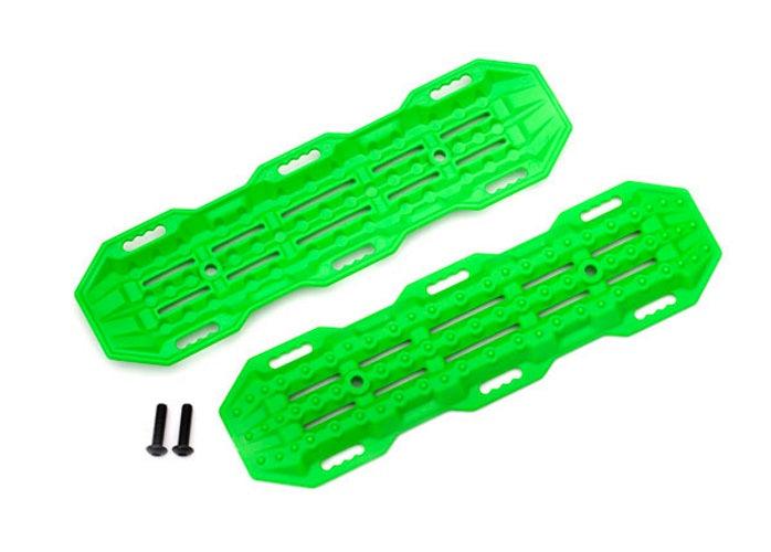 Traxxas 8121G Traction Boards Green /Mounting Hardware - PowerHobby