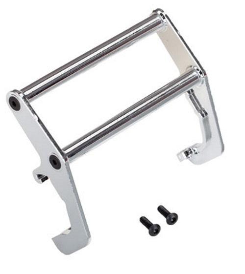 Traxxas 8138 Push Bar Bumper Chrome (Assembled) (For #TRA8137 Bumper) TRX-4 - PowerHobby