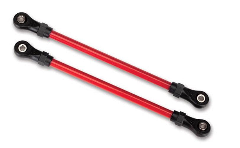 Traxxas Suspension Links Front Lower Red (5x104mm, powder coated steel) TRX-4 - PowerHobby