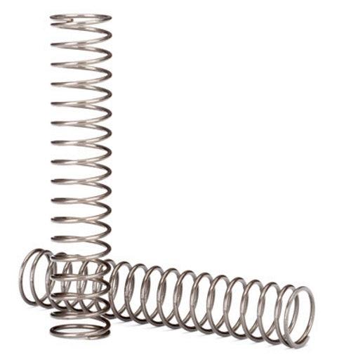 Traxxas 8155 Springs Shock Long (Natural Finish) (GTS) (0.47 rate) TRX-4 - PowerHobby