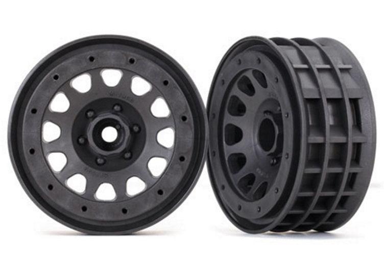 Traxxas 8171A Wheels Method 105 2.2' (Charcoal Gray, Beadlock) TRX-4 - PowerHobby