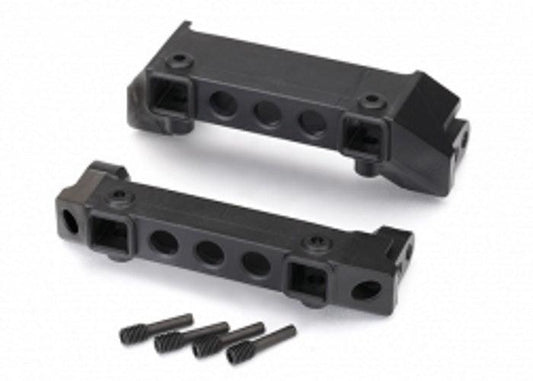 Traxxas TRA8237 Bumper Mounts Front & Rear w/Screw Pins (4) TRX-4 - PowerHobby