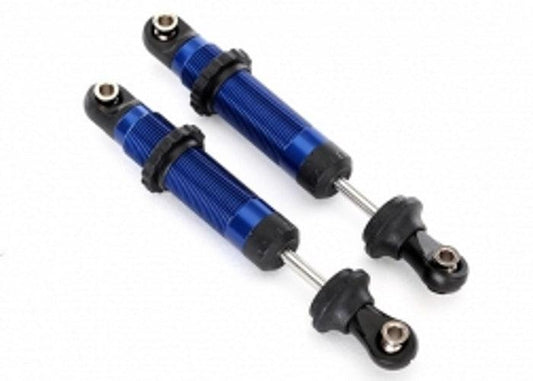 Traxxas 8260A Shocks, GTS, Aluminum (Blue-Anodized) (2) TRX-4 - PowerHobby