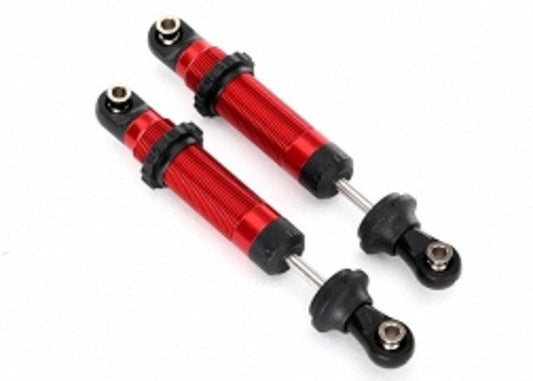 Traxxas 8260R Shocks GTS Aluminum (Red-Anodized) (2) TRX-4 - PowerHobby