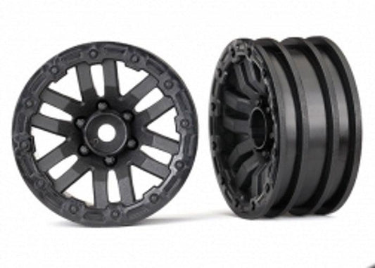 Traxxas 8271 12mm Hex TRX-4 1.9" Plastic Crawler Wheels (2) TRX-4 - PowerHobby