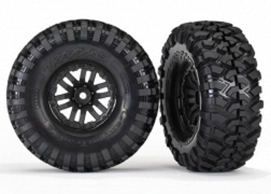 Traxxas 8272 Assembled Glued Tires and Wheels w/Foam Inserts TRX-4 - PowerHobby