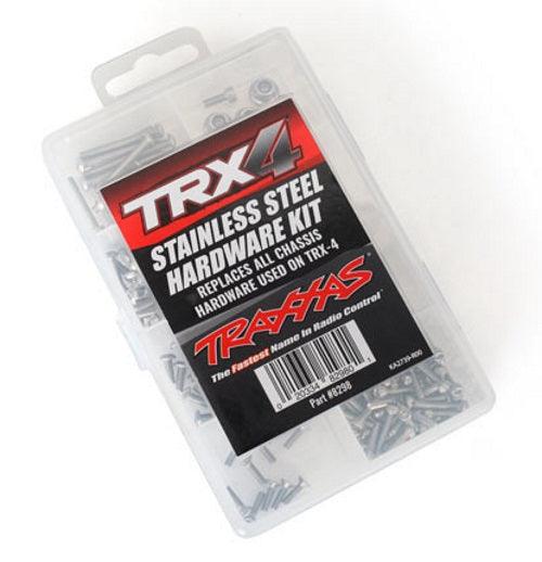 Traxxas 8298 Hardware Kit Stainless Steel TRX-4 - PowerHobby