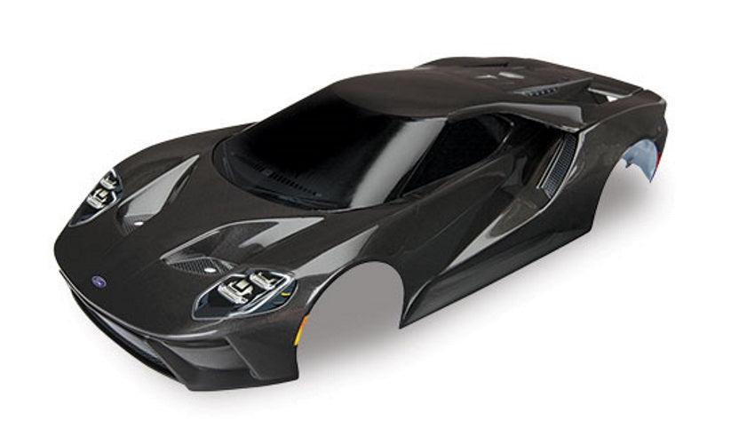 Traxxas 8311X Complete Pre-Painted Body Ford GT (Black) 4 Tec 2.0 - PowerHobby