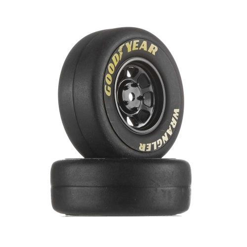 Traxxas 7378 Goodyear 1.9" Wrangler Slick Tire / Wheel Set (2) - PowerHobby