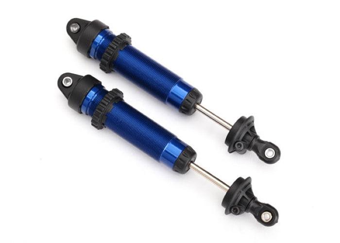 Traxxas 8460X Shock GTR 139mm Aluminum Blue Rear Threaded Desert Racer - PowerHobby