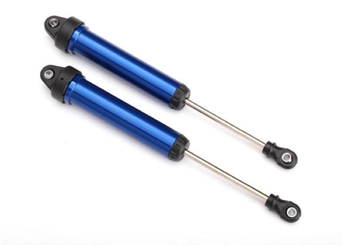 Traxxas 8461X Shocks GTR 160mm Aluminum Blue (Rear, No Threads) Desert Racer - PowerHobby