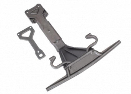 Traxxas 8537 Skidplate Front (Plastic)/Support Plate (Steel) Desert Racer - PowerHobby