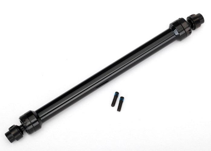 Traxxas 8555 Driveshaft Center Rear 6061-T6 Aluminum (Black) Desert Racer - PowerHobby