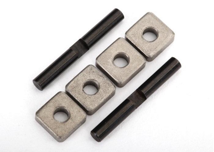 Traxxas 8584 Spider Gear Shaft (2) /Spider Bushing (4) Desert Racer - PowerHobby