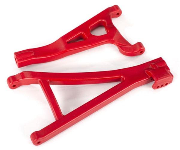 Traxxas 8631R Suspension Arm Red Front (Right) Heavy Duty (Upper Lower) E-Revo - PowerHobby