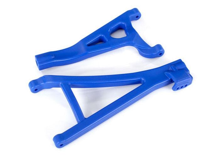 Traxxas 8631X Suspension Arms Blue Front (Right) Heavy Duty E-Revo - PowerHobby