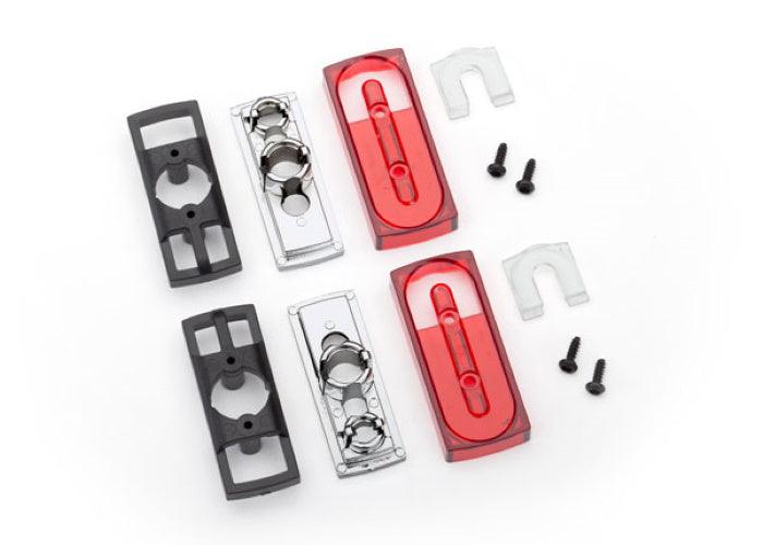 Traxxas Tail Light Lens (2)/ Tail Light Housing (2) /Tail Light Housing Mount - PowerHobby