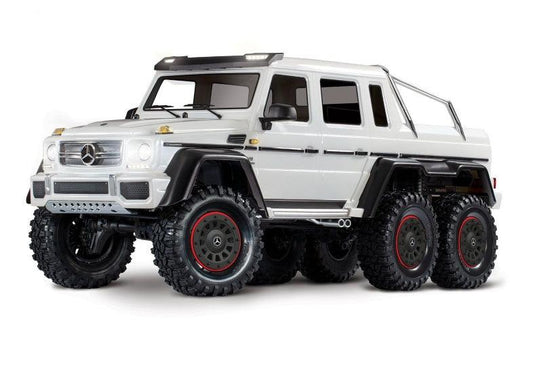 Traxxas 8825A Complete Body Mercedes-Benz G 63 TRX-6 WHITE - PowerHobby