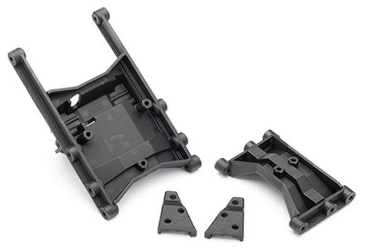 Traxxas 8830 Chassis Crossmember (Intermediate (1) & Rear (1)) /Shock Mounts - PowerHobby