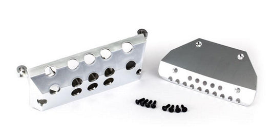 Traxxas 8835 Skid Plate Mercedes-Benz G 63 (Satin-Plated Finish)/ 3x10 CCS (4) - PowerHobby