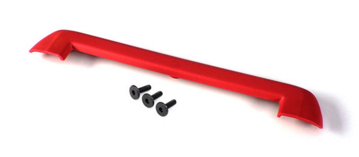 Traxxas 8912R Tailgate Protector Red /3x15mm Flat-Head Screw (4) Maxx - PowerHobby