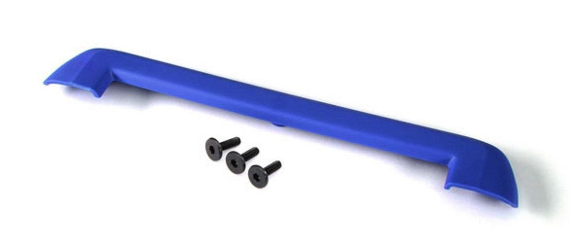 Traxxas 8912X Tailgate Protector Blue/ 3x15mm Flat-head Screw (4) Maxx - PowerHobby