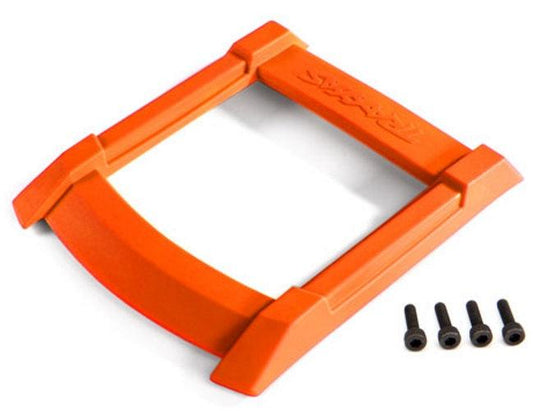 Traxxas 8917T Skid Plate Roof (Body) (Orange)/ 3x12mm CS (4) Maxx - PowerHobby