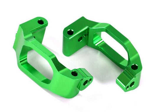 Traxxas 8932G Caster Blocks (C-Hubs), 6061-T6 Aluminum (Green-Anodized) Maxx - PowerHobby